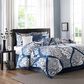 Hampton Park Vienna 7-Piece California King Comforter Set in Indigo, , large