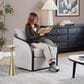 LumiSource Gemma Swivel Accent Chair in Sand, , large
