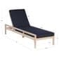 Linon Home Decor Teagon Patio Chaise Lounger in Beige, , large