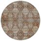 Dalyn Rug Company Aristo Burgundy 8" Round Area Rug, , large
