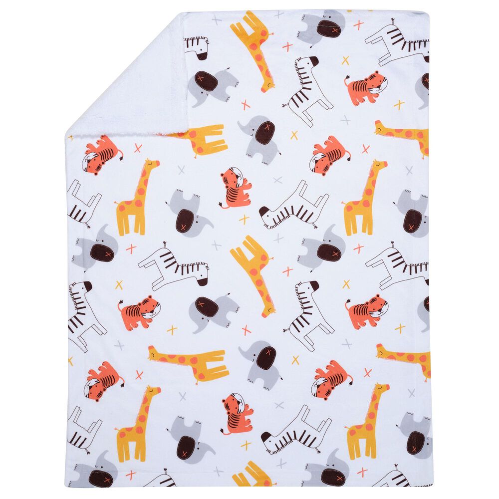 Lambs &amp; Ivy Lollipop Jungle Baby Blanket in Multicolor, , large