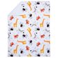 Lambs & Ivy Lollipop Jungle Baby Blanket in Multicolor, , large