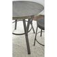 Crystal City Portland 5-Piece Counter Height Dining Set in Gray, , large