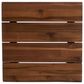 Hearth and Haven Zion 3-Piece Outdoor Coffee Table and Accent Table Set with Metal Hairpin Legs in Teak, , large