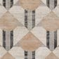 Momeni Edition EDI-1 3"10" x 5"7" Charcoal Area Rug, , large