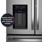 GE Profile 27.9 Cu. Ft. Smart 4-Door French-Door Refrigerator with Kitchen Assistant in Fingerprint Resistant Stainless Steel, , large