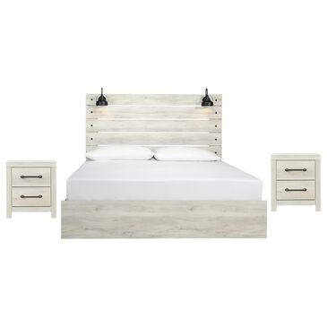 Ashley Cambeck 3-Piece King Bedroom Set in Whitewash, , large