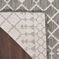 Nourison Positano Southwestern Charcoal 5" x 7" Indoor/Outdoor Area Rug, , large