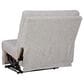 Ashley Acklen Place 3-Piece Power Symmetrical Reclining Sectional Loveseat with Console in Pewter, , large