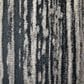 Feizy Micah 39LRF 8" x 10" Black and Silver Area Rug, , large