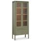 Moe"s Home Collection Hannah Tall Cabinet in Green, , large