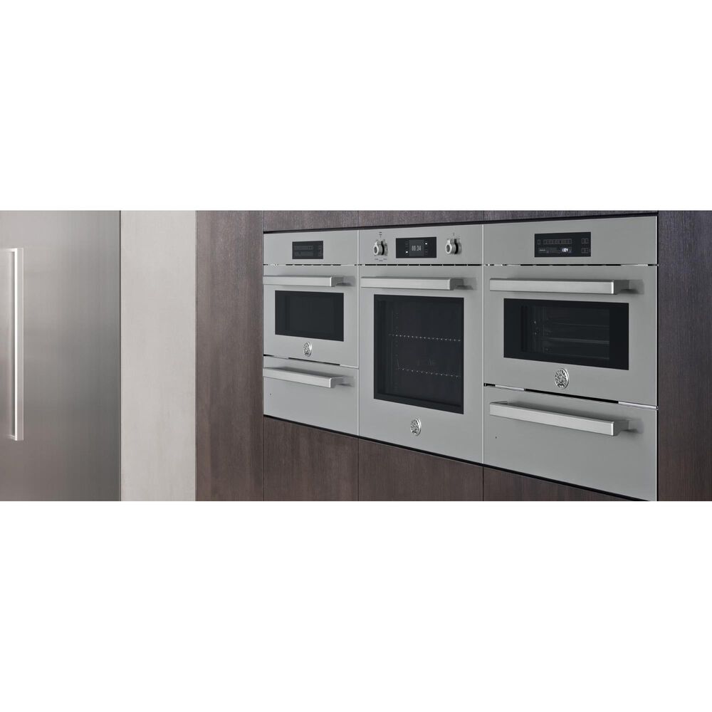 Bertazzoni 30&quot; Single Electric Wall Oven with Convection in Stainless Steel, , large