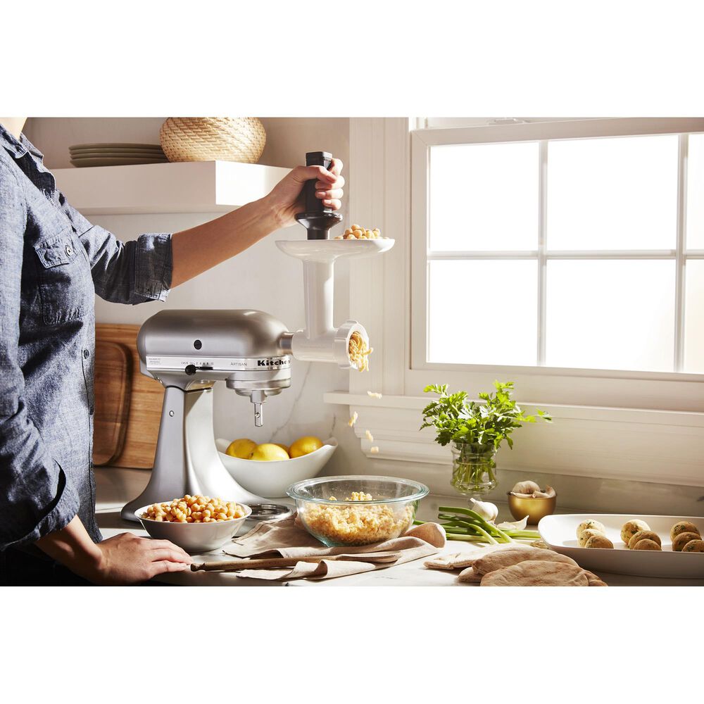 KitchenAid Food Grinder Attachment in White, , large