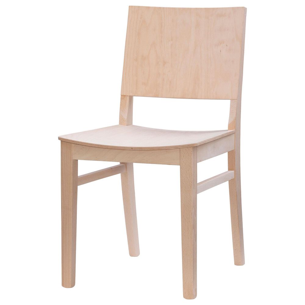 Linon Home Decor Devin Side Chair in Unfinished, , large