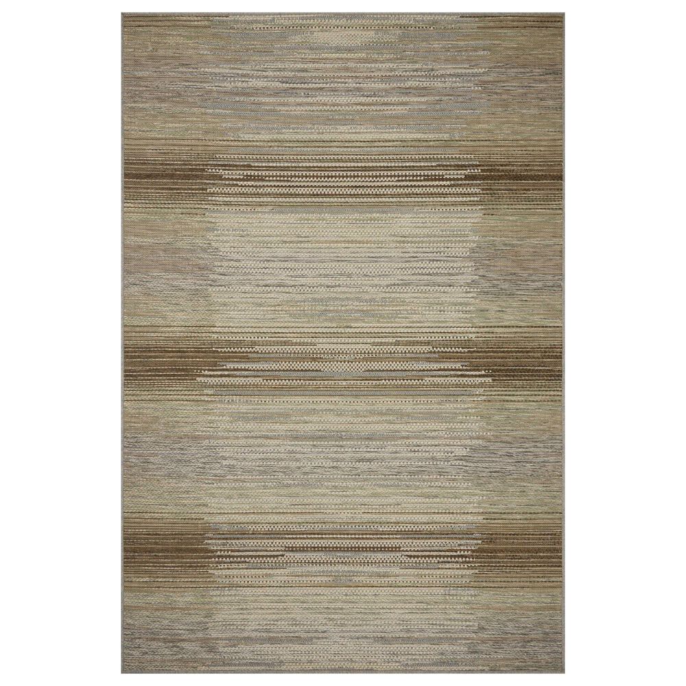 Loloi Saylor Earth and Natural 6"3" x 9"2" Indoor/Outdoor Area Rug, , large