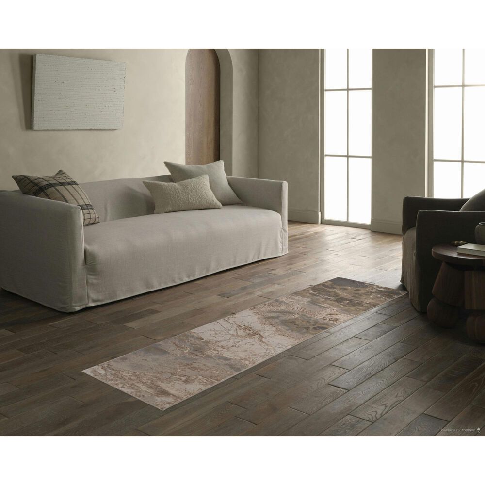 Jaipur Catalyst Cisco Travertine and Whitecap Gray 2&#39;2&quot; x 8&#39; Runner, , large