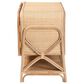 Baxton Studio Gitano 2-Door Rattan Storage Cabinet in Natural, , large