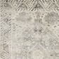 Nourison Fusion FSS11 7"10" x 10"6" Cream and Gray Area Rug, , large