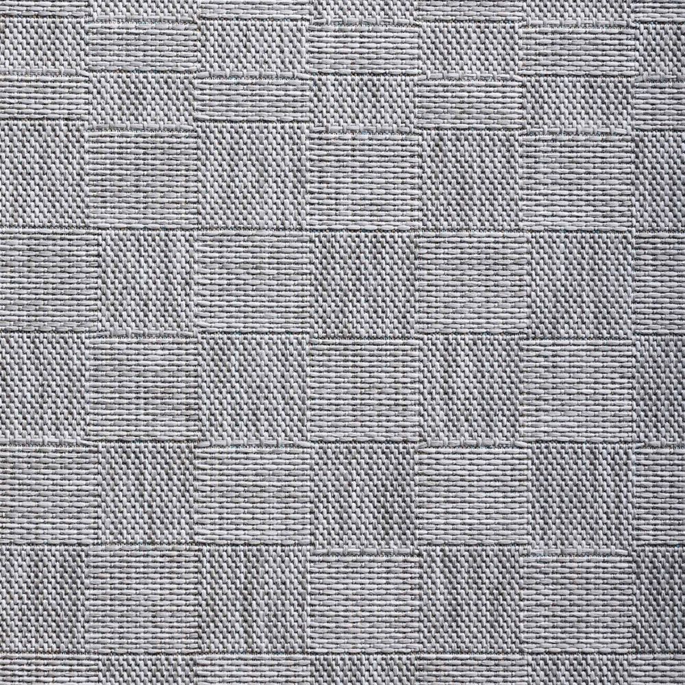 Amber Lewis x Loloi Topanga 2&#39;3&quot; x 3&#39;9&quot; Silver and Blue Indoor/Outdoor Area Rug, , large