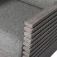 Armen Living Vivid 4-Piece Patio Conversation Set in Eucalyptus/Gray, , large