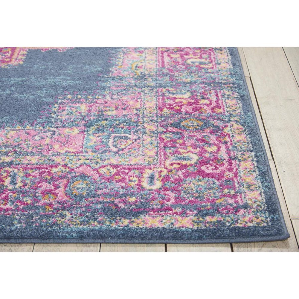 Nourison Passion PSN03 1&#39;10&quot; x 2&#39; 10&quot; Blue Area Rug, , large