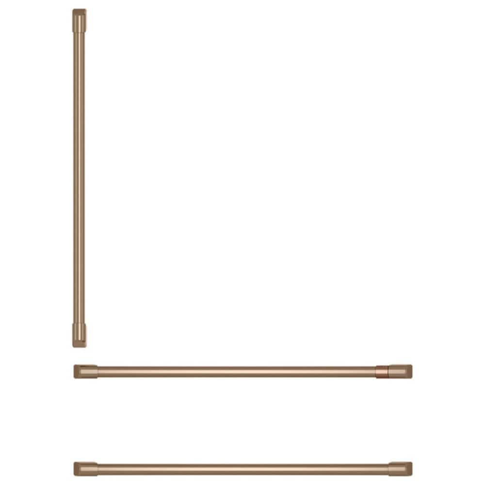Cafe 3-Piece Refrigeration Handle Kit in Brushed Bronze, , large