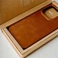 Bluebonnet Cases Minimalist Full-Grain Leather Case with MagSafe for iPhone 16 Pro in Saddle Tan, , large