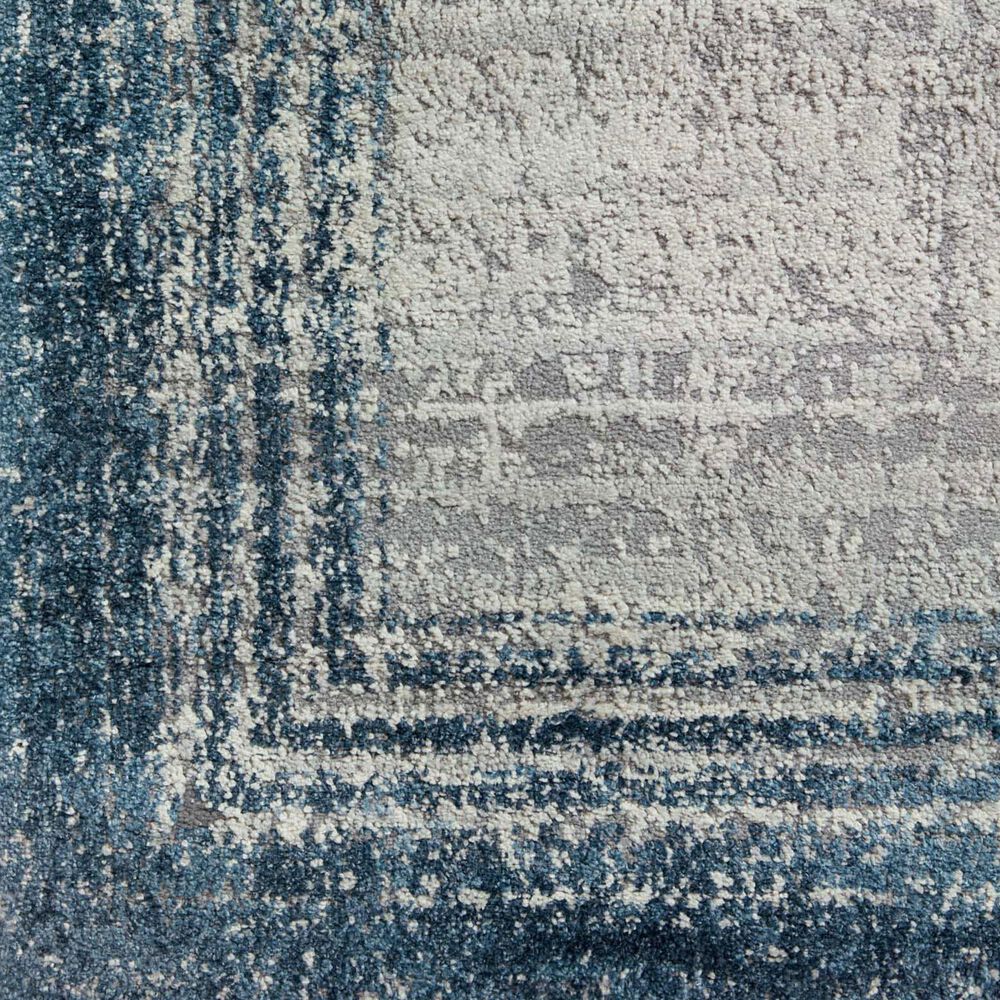 Loloi II Austen AUS-02 6&#39;7&quot; x 9&#39;2&quot; Pebble and Blue Area Rug, , large