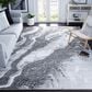 Safavieh Craft CFT844F 8" x 10" Light Grey and Grey Area Rug, , large