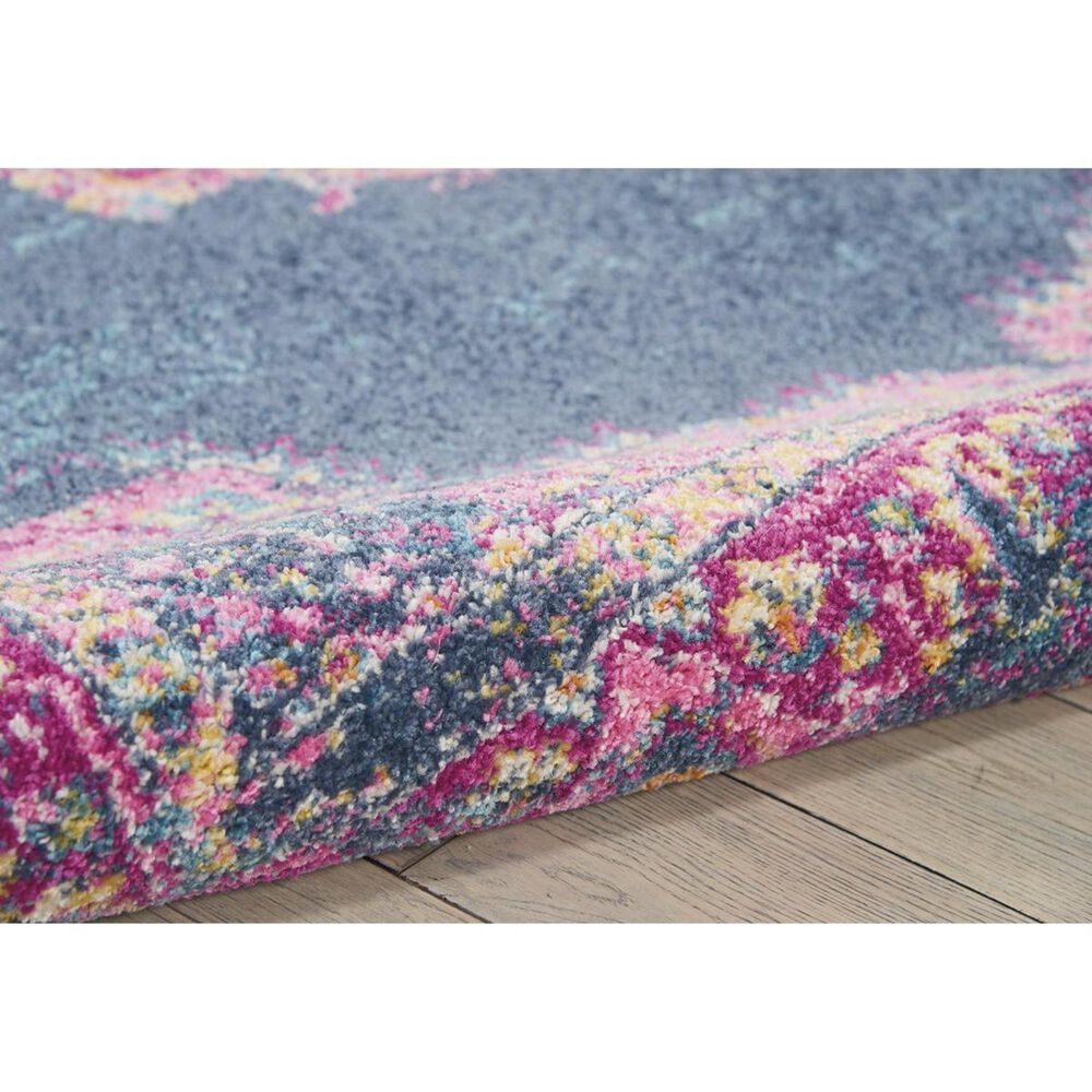 Nourison Passion PSN03 1&#39;10&quot; x 2&#39; 10&quot; Blue Area Rug, , large