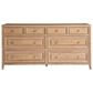 Furniture Worldwide Weekender 8-Drawer Dresser in Sand Dune, , large