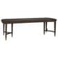 Universal Furniture Montclair Cocoa Dining Table in Medium Brown and Smoked Gold, , large