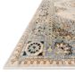 Loloi II Isadora ISA-01 8" x 10" Oatmeal and Silver Area Rug, , large