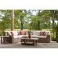 Ashley Dolan Creek 4-Piece Outdoor Sectional in Beige, , large