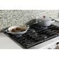 Cafe 8.25 Cu. Ft. Freestanding Dual Fuel Range with Double Oven in Matte White and Brushed Bronze, , large