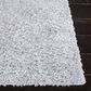 Safavieh August Shag 2" x 8" Light Grey Runner, , large