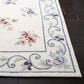 Safavieh Micro-Loop MLP376A 8" x 10" Ivory and Gray Area Rug, , large