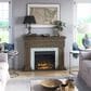 Classic Flame Twin Star 47" Wall Mantel Electric Fireplace with Reversible Surround in Hooper Oak, , large