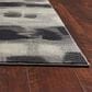 Kas Oriental Rugs Illusions Palette 3"3" x 4"11" Grey Area Rug, , large