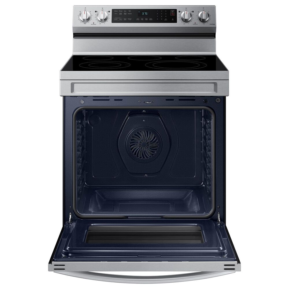 Samsung 6.3 Cu. Ft. Freestanding Electric Range with Air Fry and Wi-Fi in Stainless Steel, , large