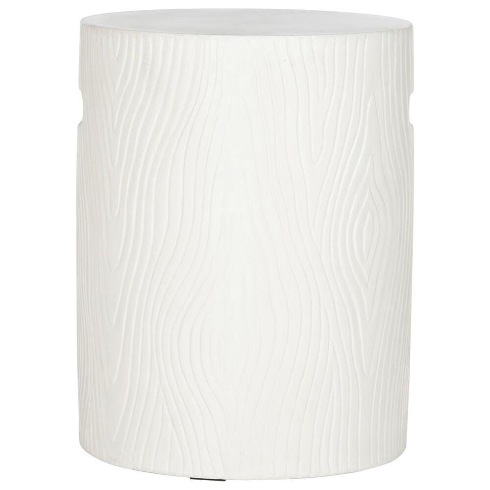 Safavieh Trunk Concrete Accent Table in Ivory, , large