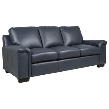 North American Leather Co Icon Leather Sofa in Navy, , large