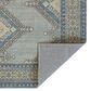 Momeni Anatolia Southwestern 2" x 3" Blue Area Rug, , large