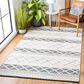 Safavieh Natura NAT854Y 8" x 10" Ivory and Green Area Rug, , large