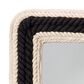 Splendor Living Yardwick Wall Mirror in Black and Off White, , large