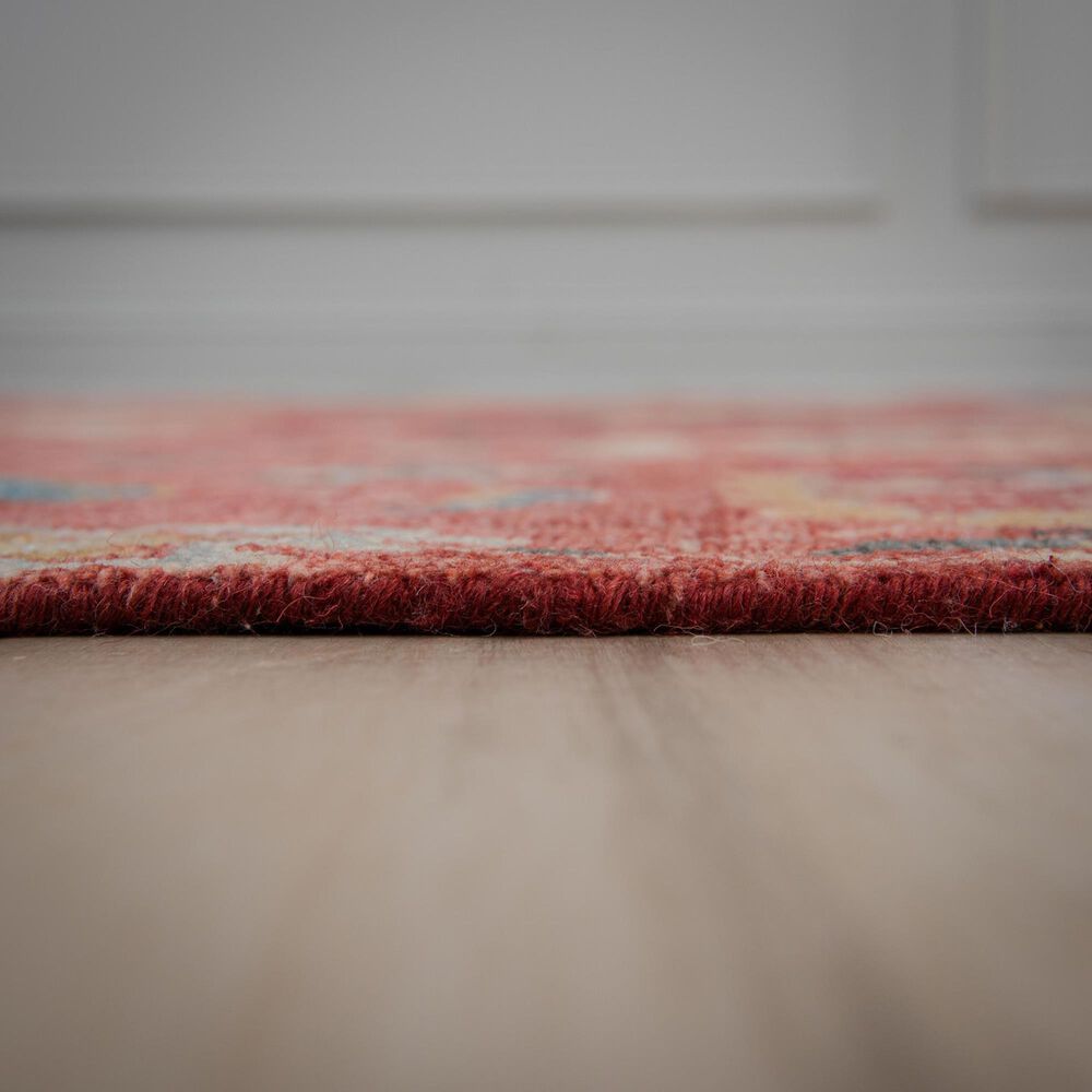 RIZZY Hallmark Red 10&#39; x 14&#39; Area Rug, , large