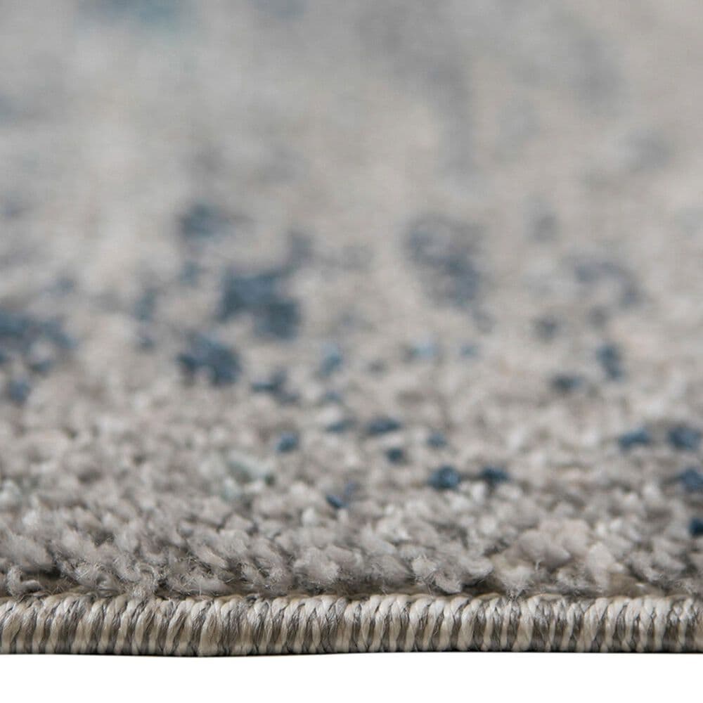 Amer Rugs Yasmin 2&#39;6&quot; x 8&#39; Dark Blue and Gray Runner, , large