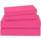 Trade Linker 3-Piece Twin/Twin XL Microfiber Sheet Set in Hot Pink, , large