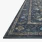 Rifle Paper Co. x Loloi Courtyard 8"6" x 11"6" Seville Navy Area Rug, , large