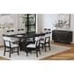 Mayberry Hill Transcend Counter Height Dining Table in Charcoal - Table Only, , large